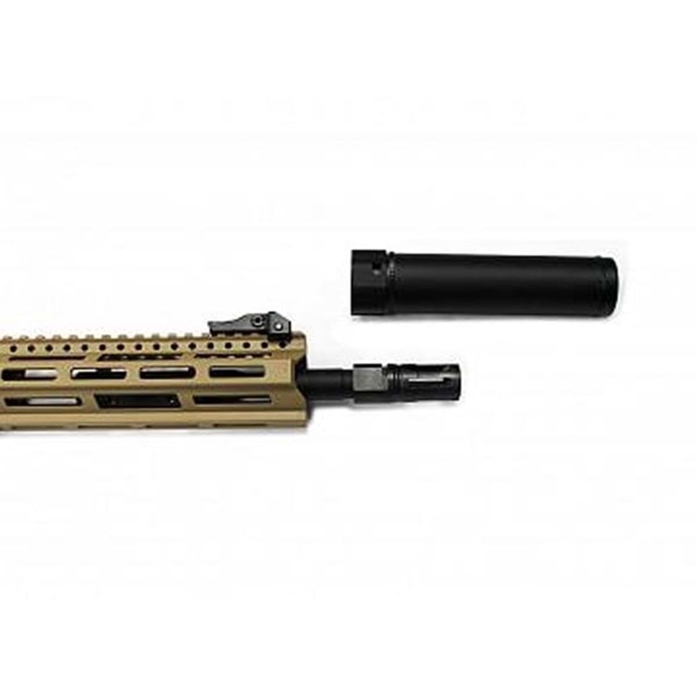 ISG 165mm QD Susturucu Replika ve Alev Gizleyen