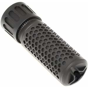 ISG KAC Stili QDC Kısa Airsoft Susturucu Replika seti 13cm- Siyah
