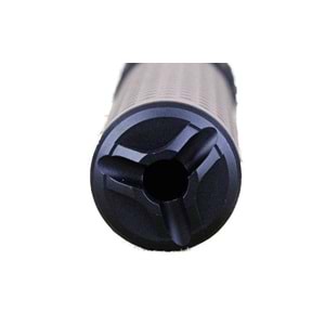 ISG KAC Stili QDC Uzun Airsoft Susturucu Replika seti 17.5cm- Siyah