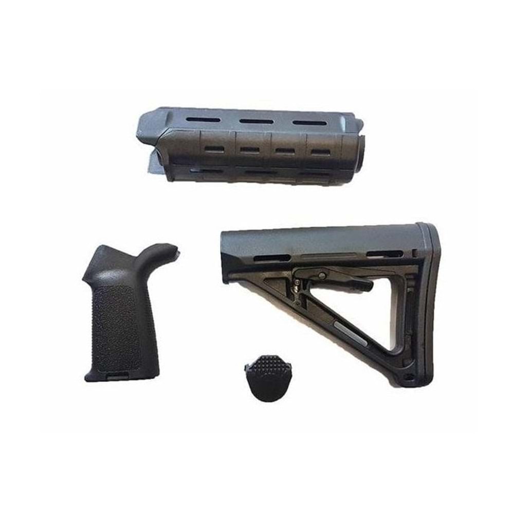 MAP Tipi ME Dipçik Kundak Grip CTR SET HALINDE-SIYAH ISG3757