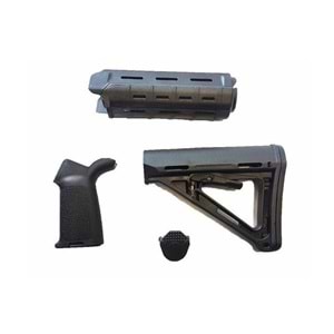 MAP Tipi ME Dipçik Kundak Grip CTR SET HALINDE-SIYAH ISG3757