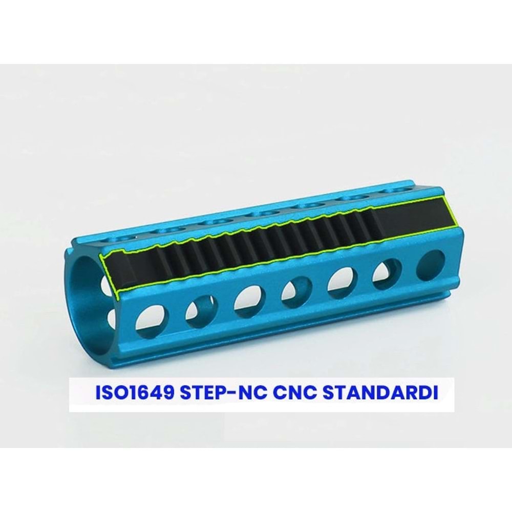ISG CNC Aluminyum AEG Piston Full Steel Dişli