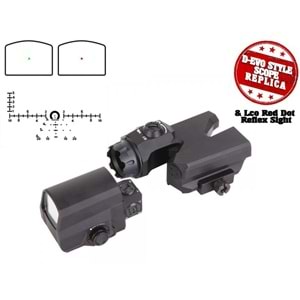 D-EVO Tipi dürbün LCO Red Dot Reflex Nişangah ISG9452BK