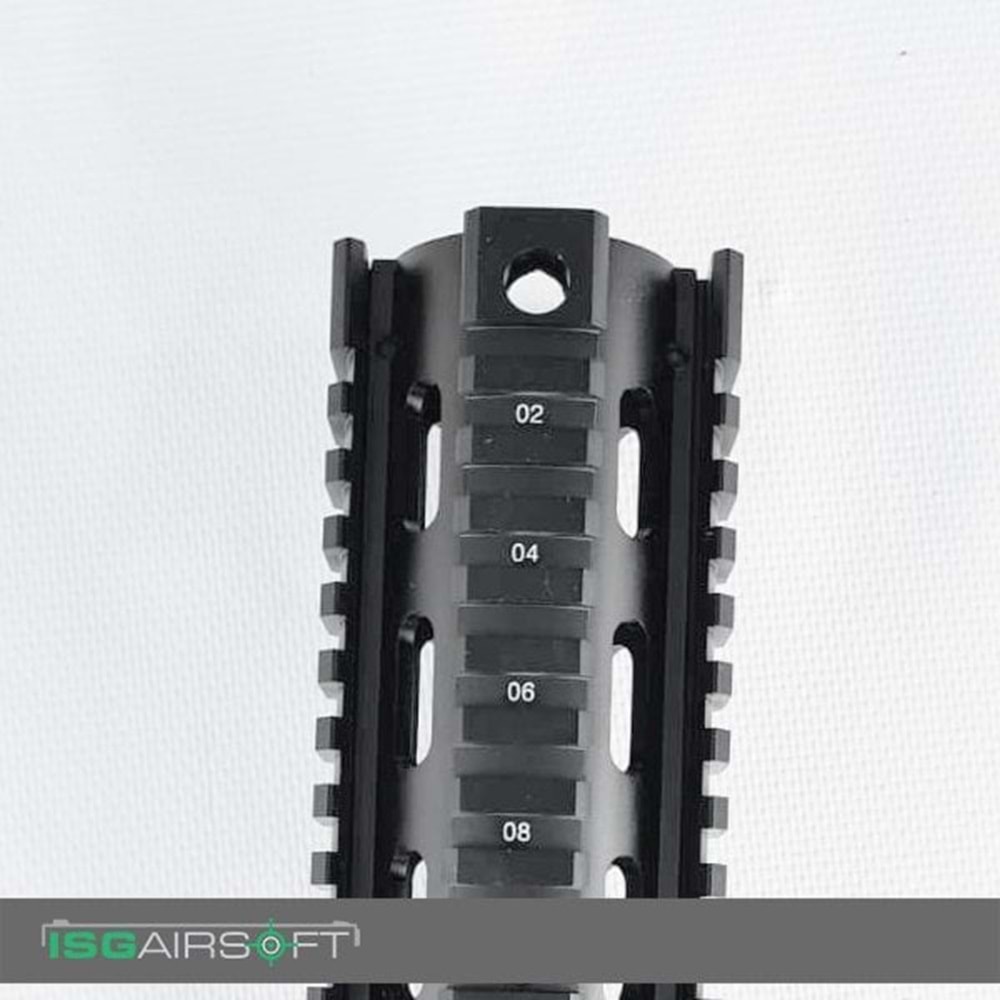 ISG AIRSOFT Polimer Kundaklı Airsoft Tüfekler için 7'' PICATINNY RAY