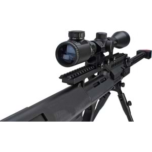 JG AUG AU-5G Anti-Tank Custom Airsoft AEG Tüfek Dürbün & Bipod Ayak SET Halınde JG-0446A