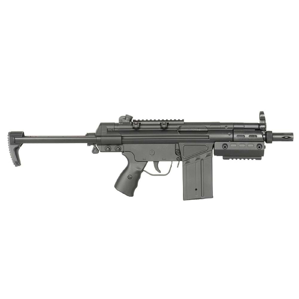 JG T3 SAS Airsoft G3 MC51 Tipi Compact CQB Tüfek - Siyah JG094