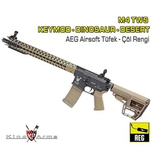 M4 TWS KeyMod Dinosaur - Çöl Rengi