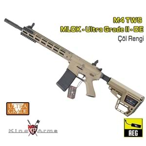 M4 TWS M-LOK Ultra Grade II - Çöl Rengi