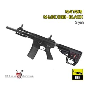 M4 TWS M-LOK CQB - Siyah