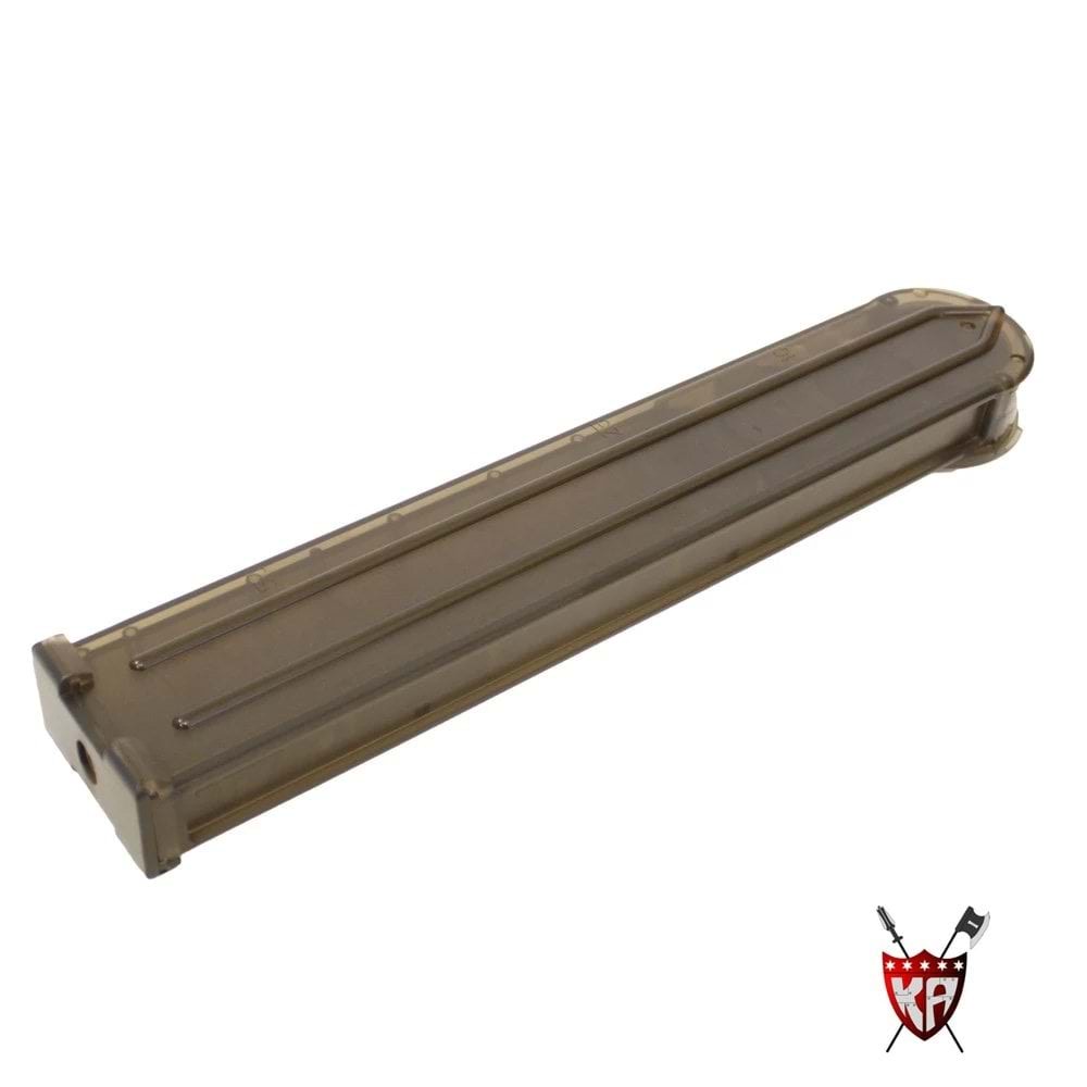 King Arms P90 Serisi Airsoft AEG Tüfek için 100BB Mid-CAP Şarjör