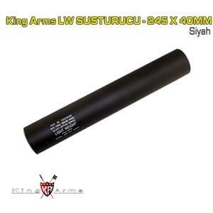 King Arms Light Weight (LW) Susturucu - 245 X 40MM