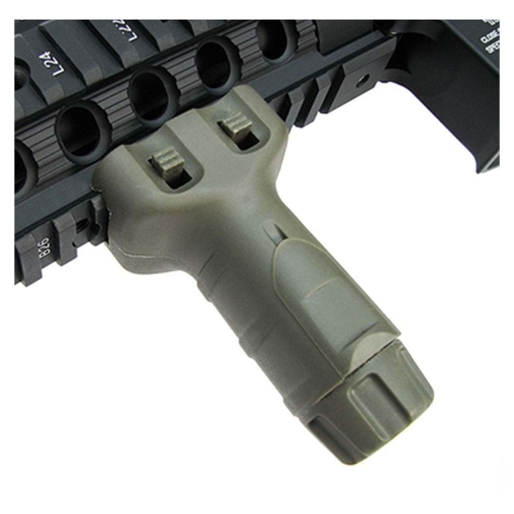 King Arms Vertical Fore Grip Shorty - Dikey Tutacak - Çöl Rengi
