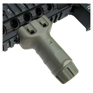 King Arms Vertical Fore Grip Shorty - Dikey Tutacak - Çöl Rengi