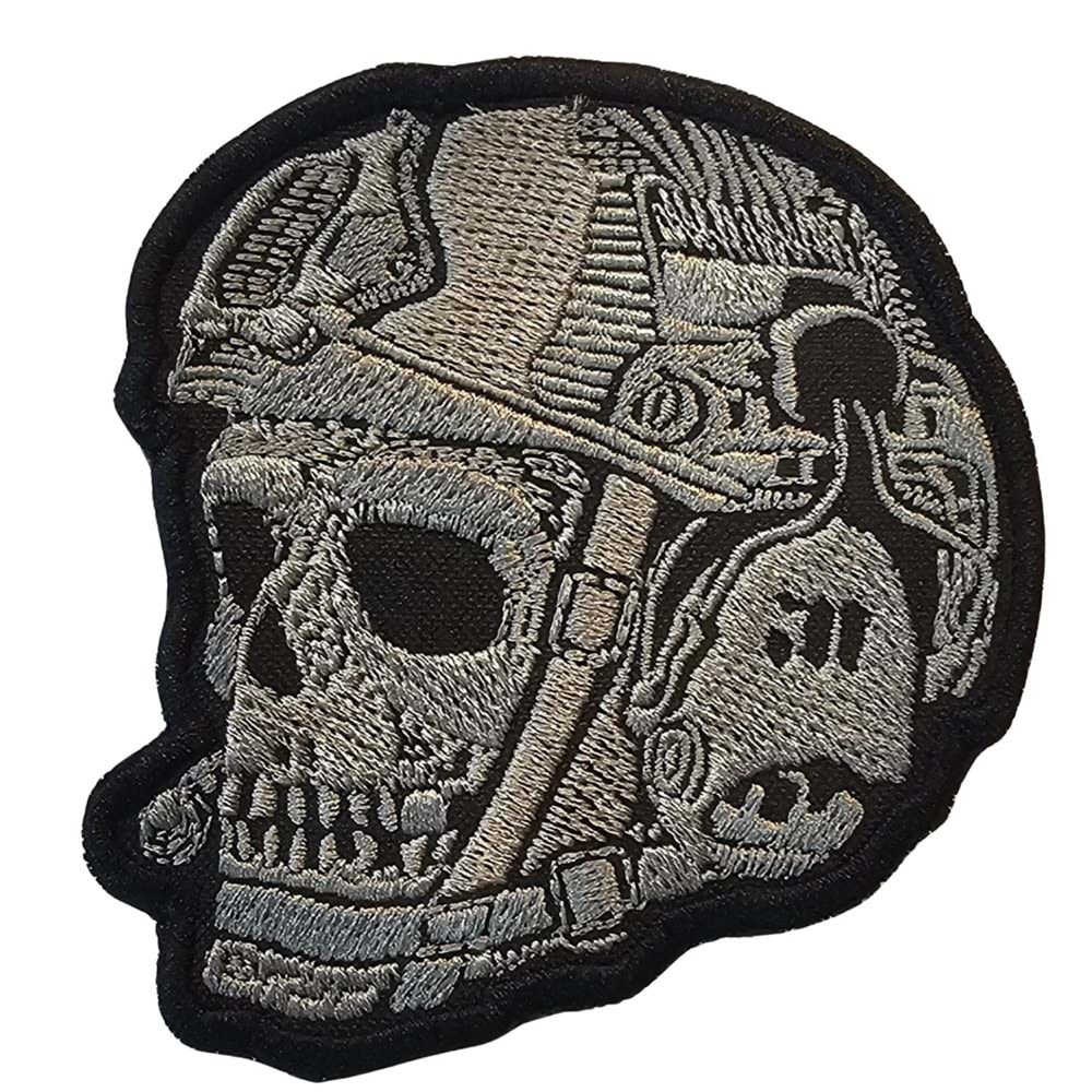SAVAŞÇI RUH PATCH - KASKLI KAFATASI