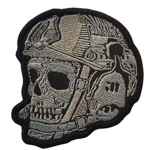 SAVAŞÇI RUH PATCH - KASKLI KAFATASI