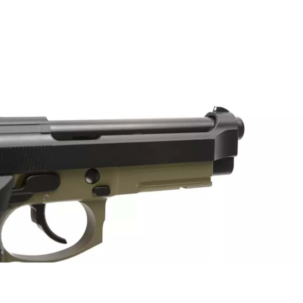 KJ WORKS M9A1 OD HAKI YEŞİL GBB Airsoft Tabanca