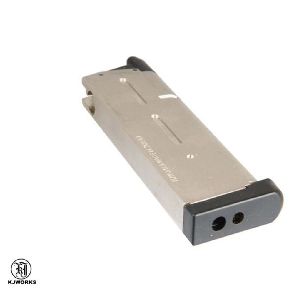 KJ Works 1911 MEU 26BB GBB Airsoft Şarjör - Gümüş Renk KP-07