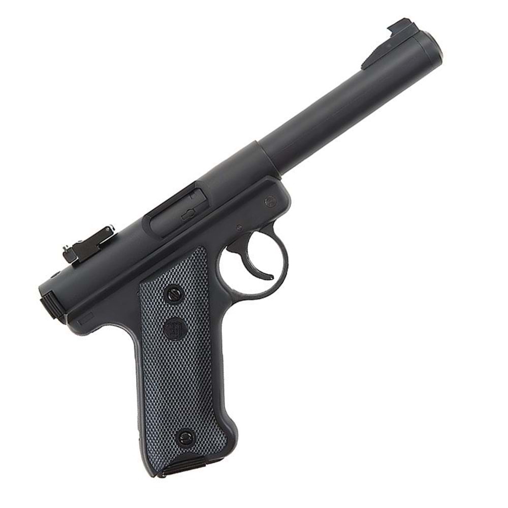 KJWorks MK1 Ruger NBB SESSIZ Airsoft Tabanca (Non-Blowback Siyah GGH-0201-BK)