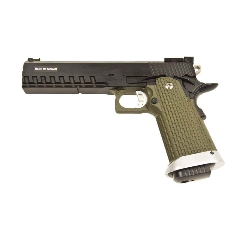 KJW HI-CAPA Full Metal KP-06 GBB Airsoft Tabanca HAKI YESILI OLIVE