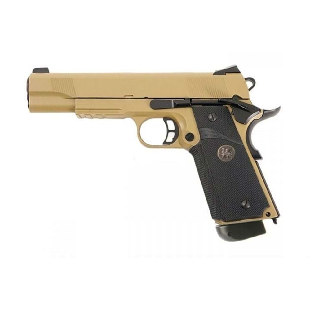KJW 1911 MEU GBB FULL METAL Airsoft Tabanca TAN (KP07-TAN)