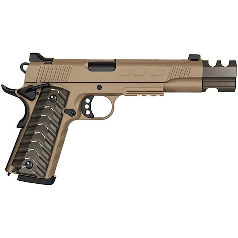 KJW KP-16 MODERN COLT 1911 GBB TAN AIRSOFT GBB REPLIKASI