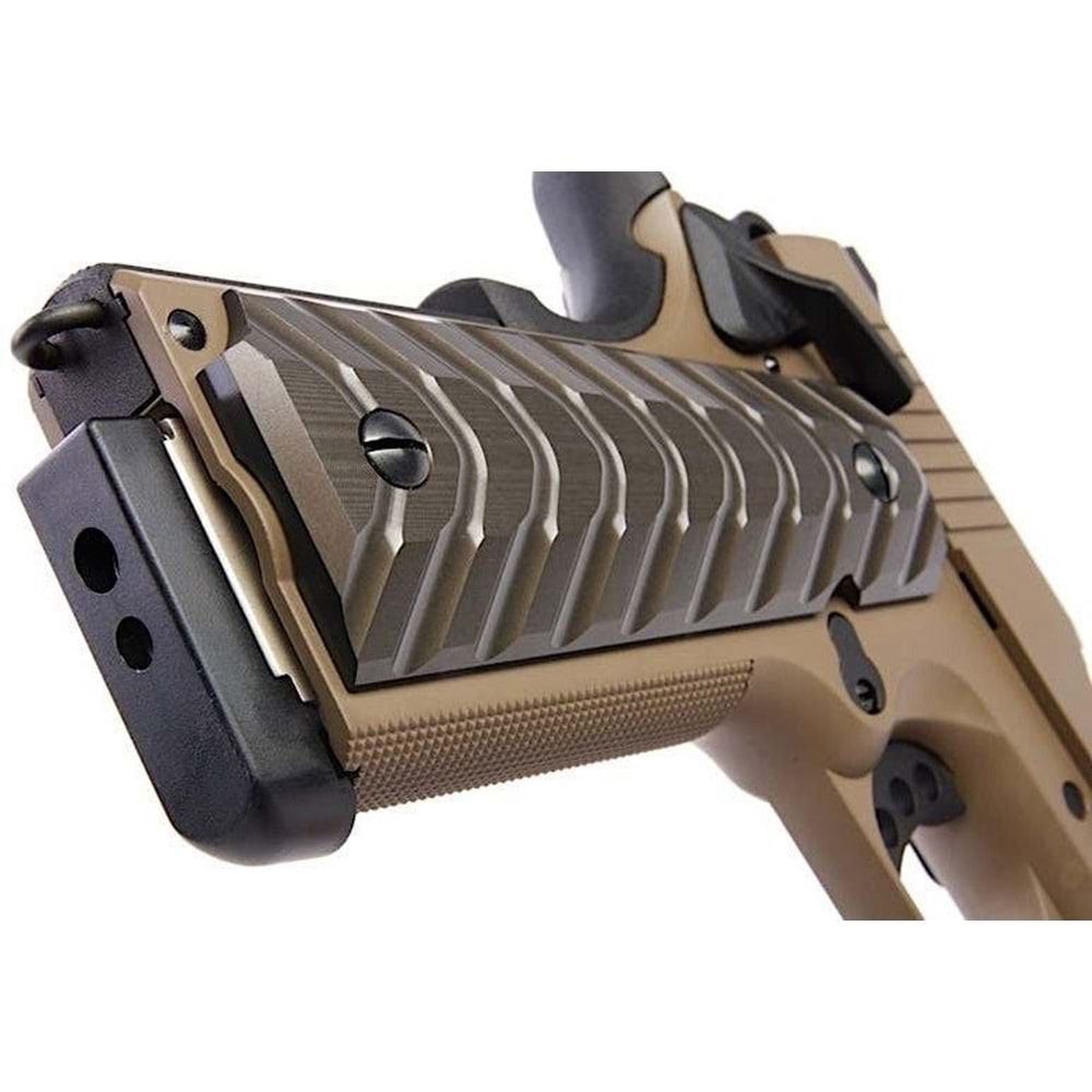 KJW KP-16 MODERN COLT 1911 GBB TAN AIRSOFT GBB REPLIKASI
