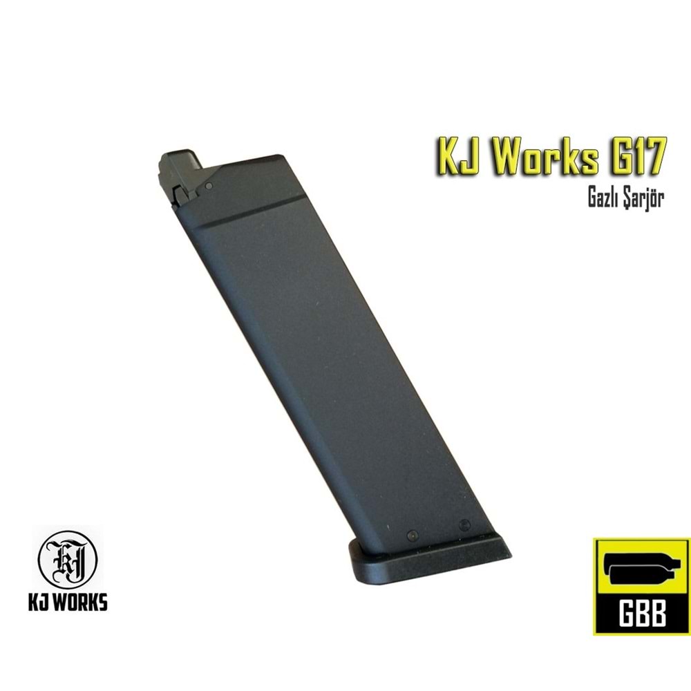 KJW G17 KP17 GBB Magazine Şarjör