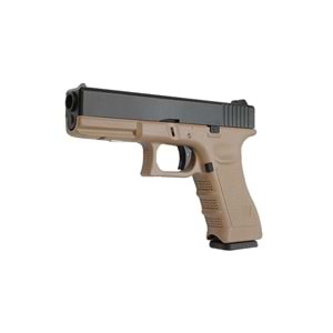 KJW G17 - Glock17 Metal Slide TAN GBB Airsoft Tabanca KP-17