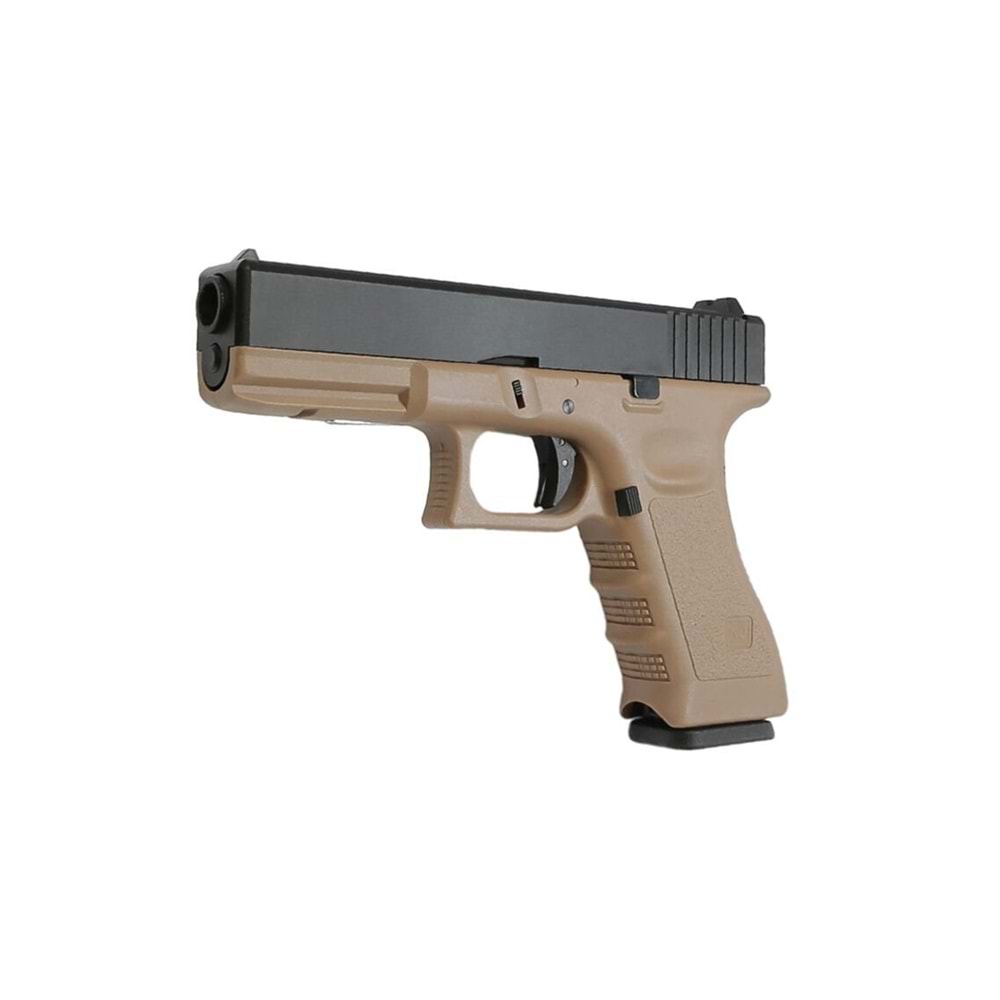 KJW G17 - Glock17 Metal Slide TAN GBB Airsoft Tabanca KP-17