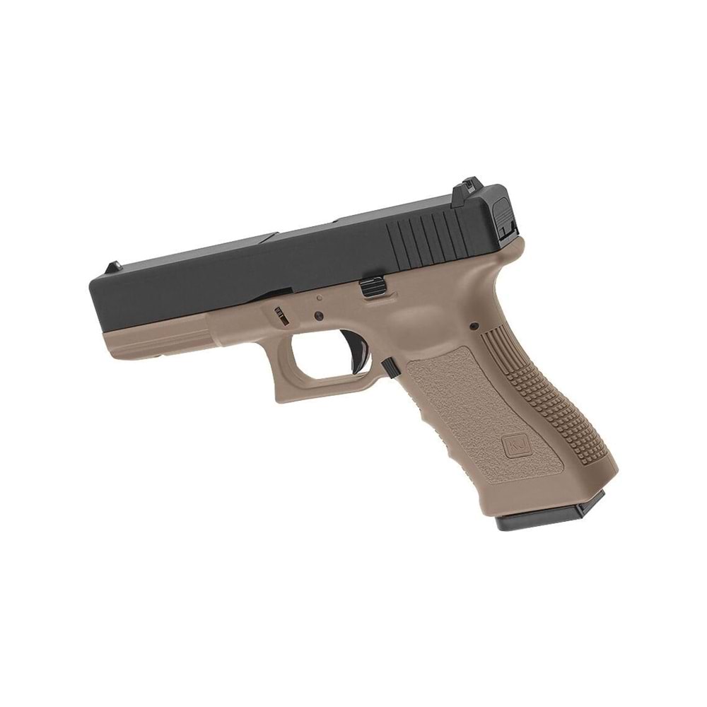 KJW G17 - Glock17 Metal Slide TAN GBB Airsoft Tabanca KP-17