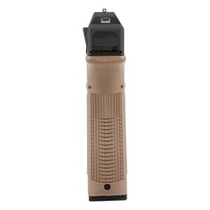 KJW G18 Glock18 Metal Slide TAN GBB Airsoft Tabanca KP-18-TAN