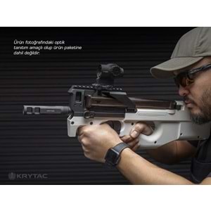 KRYTAC P90 SMG: Alpine CUSTOM BUNDLE SET Airsoft Tüfek