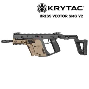 KRYTAC Kriss Vector Gen2 SMG Dual-Tone Sabit Dipçik AEG Airsoft Tüfek