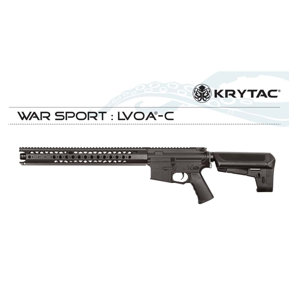 KRYTAC WAR SPORT LVOA-C BLACK AEG