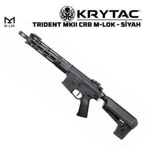 KRYTAC TRIDENT MKII CRB M-LOK AEG AIRSOFT TÜFEK - SİYAH