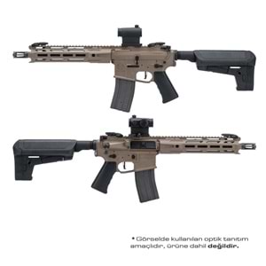 KRYTAC TRIDENT MKII CRB M-LOK AEG AIRSOFT TÜFEK - TAN ÇÖL RENGİ