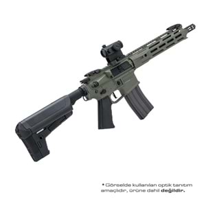 KRYTAC TRIDENT MKII CRB M-LOK AEG AIRSOFT TÜFEK - Camo Yeşil
