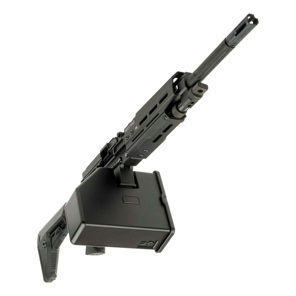 KRYTAC Trident LMG-M GATE Enhanced AEG LMG M-LOK Airsoft Tüfek SIYAH
