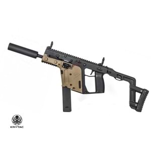 KRYTAC Kriss Vector SMG Mock Susturuculu AEG Airsoft Tüfek - Dual Tone