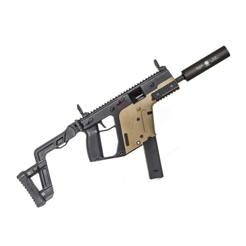 KRYTAC Kriss Vector SMG Mock Susturuculu AEG Airsoft Tüfek - Dual Tone