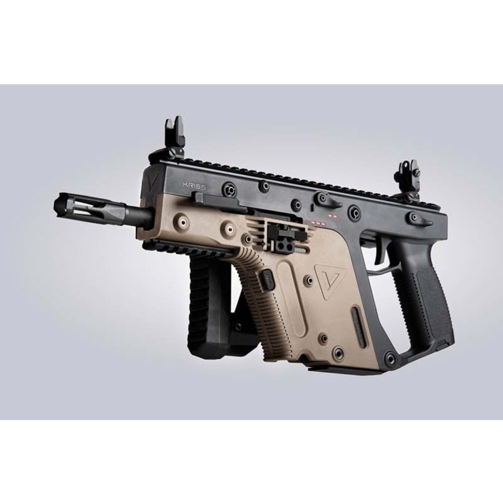 KRYTAC Kriss Vector SMG Mock Susturuculu AEG Airsoft Tüfek - Dual Tone