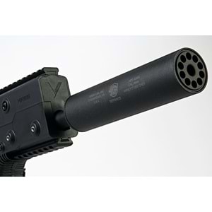 KRYTAC Kriss Vector SMG Mock Susturuculu AEG Airsoft Tüfek - Siyah