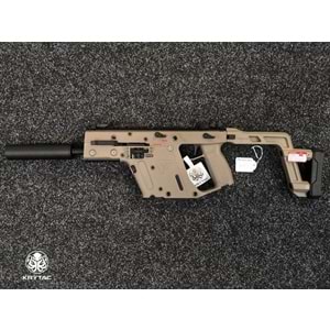 KRYTAC Kriss Vector SMG Mock Susturuculu AEG Airsoft Tüfek - TAN