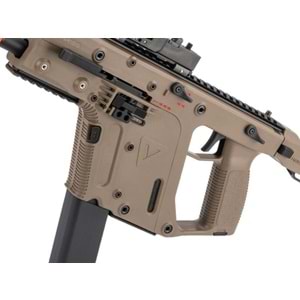 KRYTAC Kriss Vector SMG Mock Susturuculu AEG Airsoft Tüfek - TAN