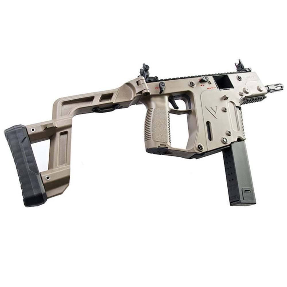 KRYTAC Kriss Vector v2 SMG FDE Çöl Katlanır Dipçik AEG Airsoft Tüfek