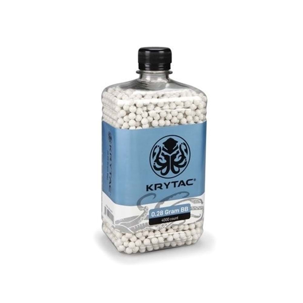 KRYTAC BB 0.28G / 4000BB Şişe 6mm Airsoft