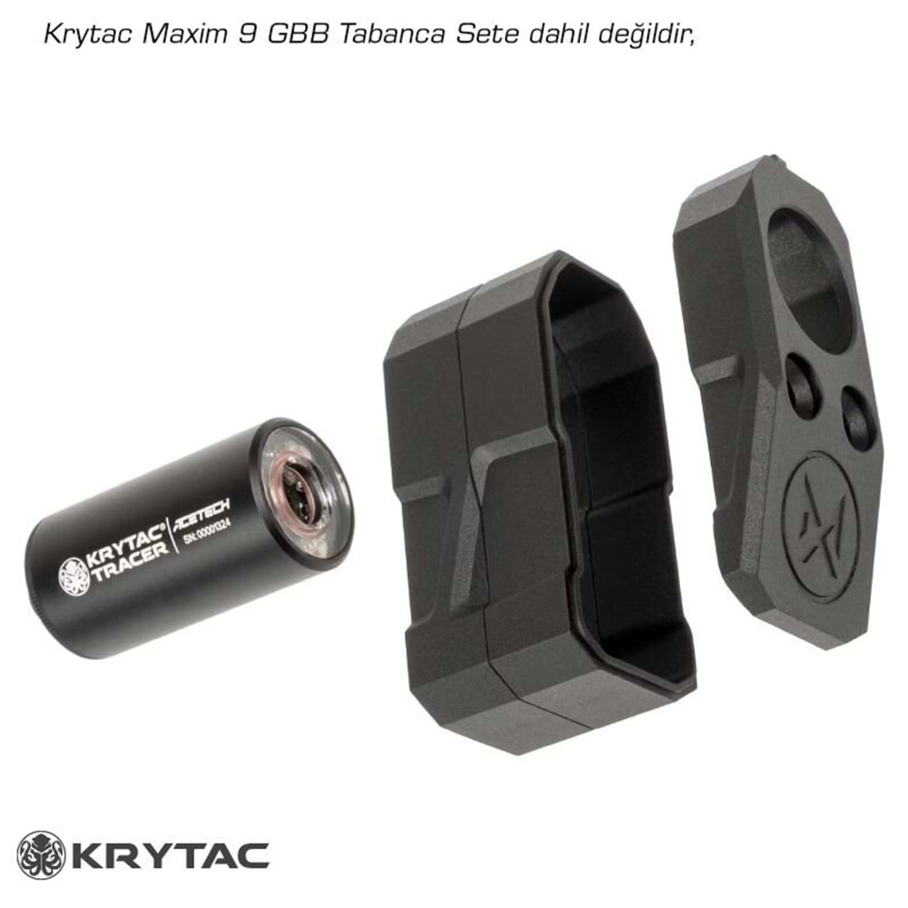 KRYTAC SilencerCo Maxim9 Tracer ve Extension Kiti