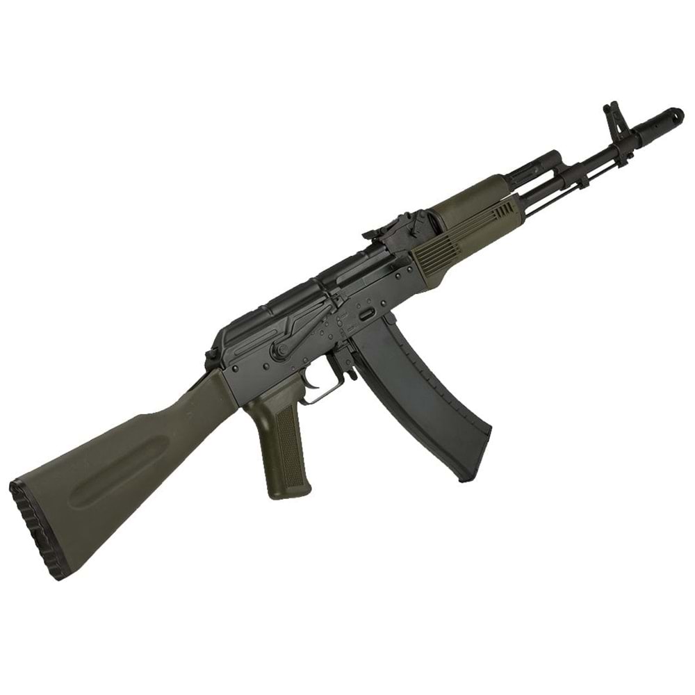 LCT AK74M AIRSOFT AEG TÜFEK - OLIVE FULL STEEL