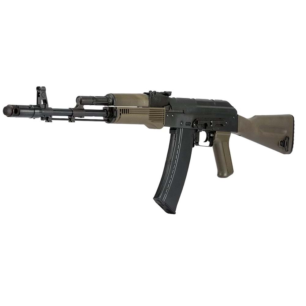 LCT AK74M AIRSOFT AEG TÜFEK - OLIVE FULL STEEL