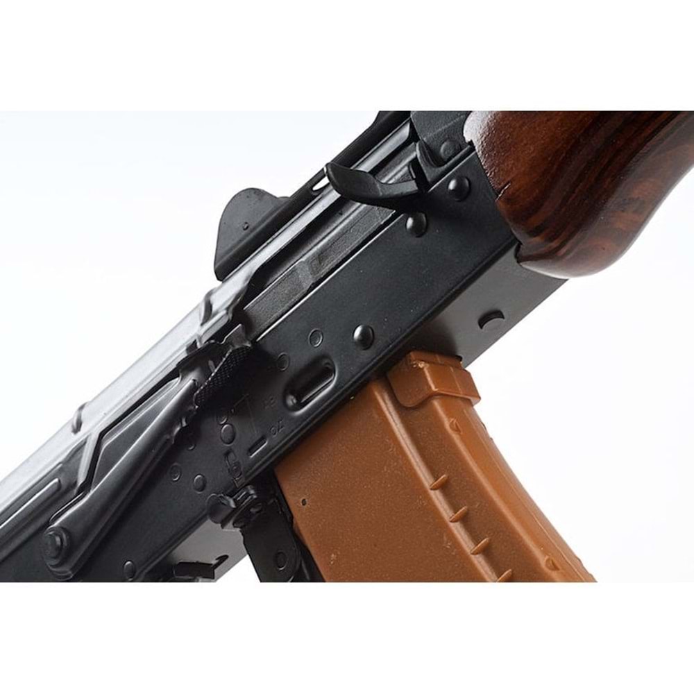 LCT LCKS74UN AEG Airsoft Tüfek (Yeni Versiyon) - Full Metal - Gerçek Ahşap